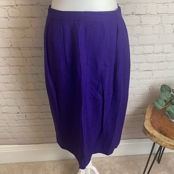 Vintage KASPER Double Breasted Blazer and Skirt Set - Picture 8 of 16